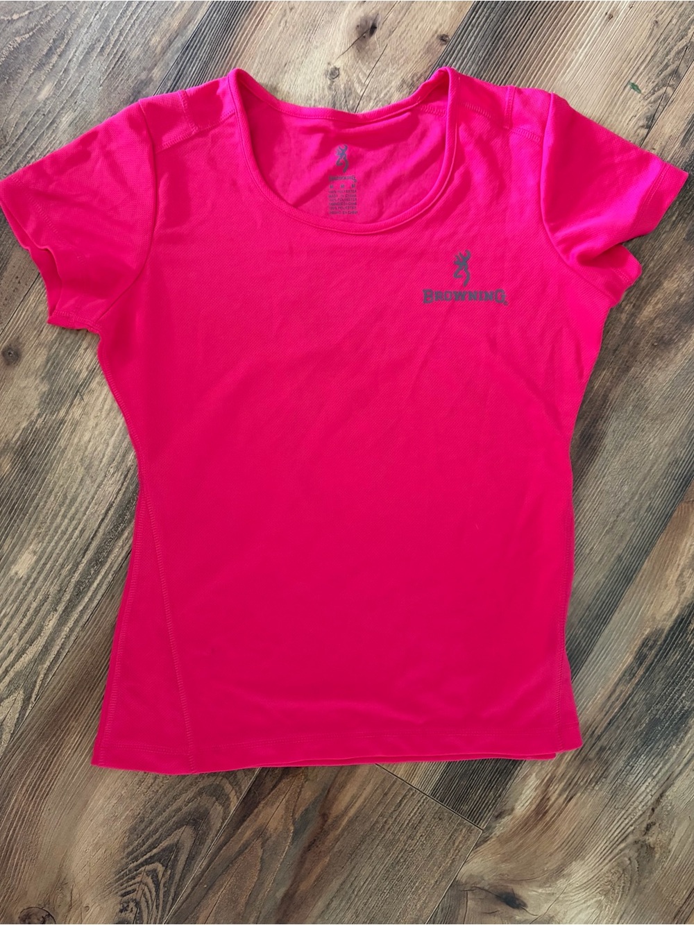 Browning Women's Hot Pink Short Sleeve Performance Tee